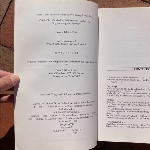 Legendary Ladies of Texas Folklore Society Janis Joplin Biography Frontier - Picture 9 of 10